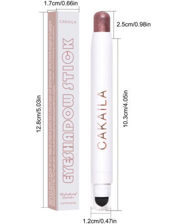  Rosixehird Cream-colored eyeliner pencil | Double-ended sweat-resistant cream eyeshadow for mature skin Highlighter Stick Makeup Pencil with automatic rotation for a - Buy Online on GoSupps.com