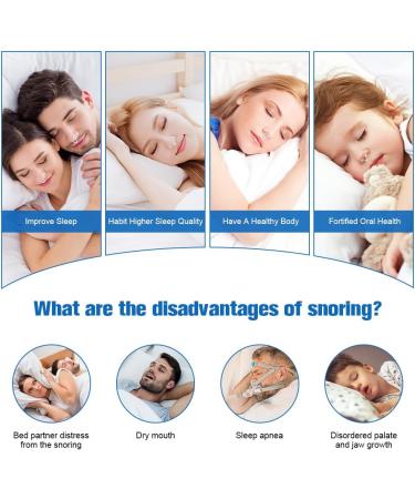 ACWOO Anti Snoring Devices Stop Snoring Devices Effective Snoring Solution Snore Stopper Reusable Stop Snoring Aids Snoring Sleeping Aid Device for Men and Women Restful Night's Sleep - Buy Online on GoSupps.com