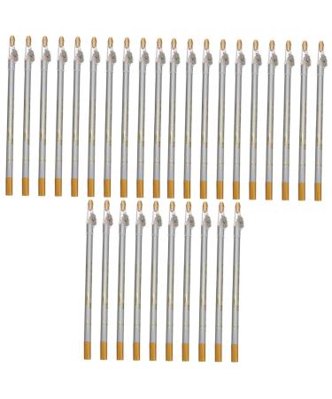 Hemoton 30 Pcs Pencil Sharpener Eyebrow Pencil Eyeshadow Pencil Eye Liner Eyebrow Makeup Pencil Gadgets 1 count (Pack of 1) Greyx3pcs