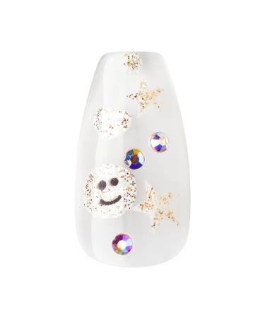 KISS Gel Fantasy Press On Nails - Pink Coffin Shape | Includes Glue 28 Nails Manicure Stick & Mini File | Fun & Jelly Design - Buy Online on GoSupps.com