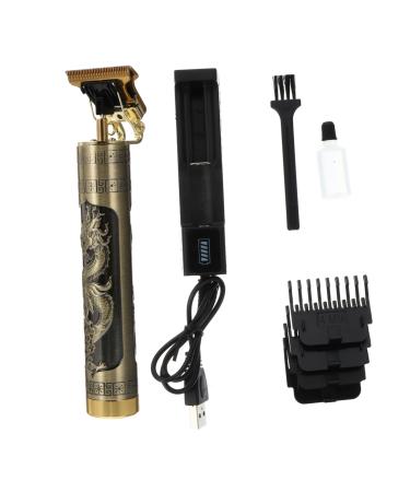 Beatifufu Electric Clippers Barber Clipper Hair Styling Accessories Cordless Hair Clippers Hair Detail Haircut Trimmer Hair Cutting Clippers Trimmer for Barber Aluminum Alloy