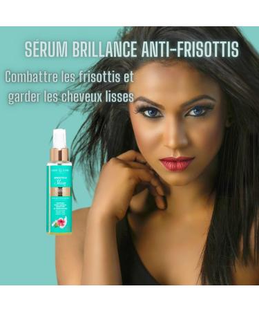 LAURA SIM'S - Hibiscus Flower Hair Gloss Serum - Leave-in - Ultra Shiny - Non-greasy Texture - Hair Care with Soft Silky Smooth Finish - Hydrates and Nourishes - Natural Highlights - 100 ml - Buy Online on GoSupps.com