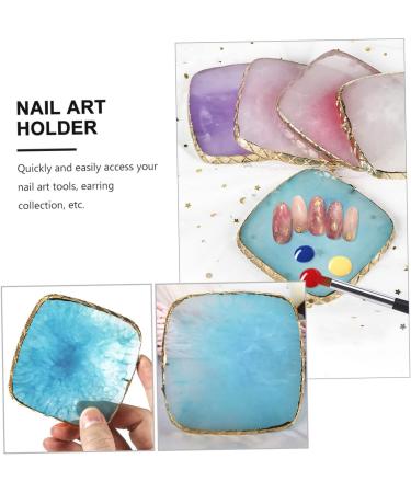  FRCOLOR FRCOLOR Multi-Purpose Nail Polish Mixing Palette Blue Cosmetic Tray for Nail Art and False Nail Display - Buy Online on GoSupps.com