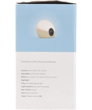 Lumie Bodyclock Spark 100 - White Light Alarm Clock with Sunset Sleep Function | International Shipping Available - Buy Online on GoSupps.com