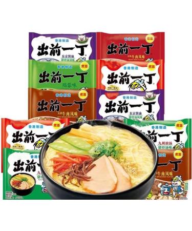 Infinitely Great Home Decor Center Pack of 10 Chinese Instant Noodles 100g (Flavor Mix)