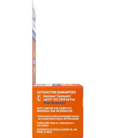 Zicam Cold Remedy Zinc Rapidmelts Lemon-Lime with Echinacea 25 Count - Fast Relief for Colds | Pack of 1 - Buy Online on GoSupps.com