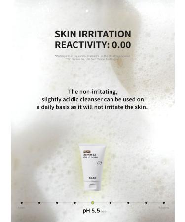 CICA Barrier 5.5 Gel Cleanser 120ml - Gentle pH-Balanced Cleanser for All Skin Types | Shop Internationally - Buy Online on GoSupps.com