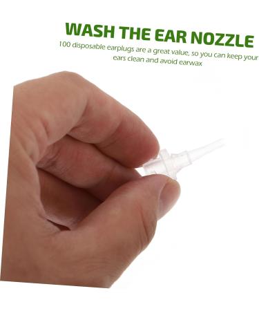 Hemoton 30 Pcs Ear Cleaning Nozzle Kit - Ear Wax Removal Tips and Washer Tool - Disposable PVC Transparent - Cleaning Supplies - Buy Online on GoSupps.com