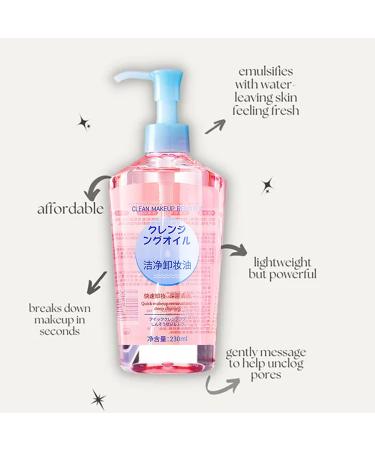 Speedy Makeup Remover Cleansing Oil 230ml Cleansing & Moisturising Micellar Water for Normal to Dry Skin Quick Gentle Make Up Remover Impurities - Buy Online on GoSupps.com