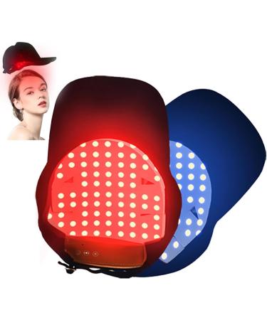 oiakus Red Light Therapy Cap, Portable Hair Growth Cap, Red Light Therapy for Hair Loss, 70 LEDs, 2 Adjustable Vibration Levels