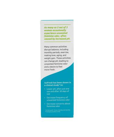 Fairhaven Health IsoFresh Vaginal pH Balance Gel - Stop Feminine Odor & Yeast Imbalance - Paraben-Free & Naturally Derived - 12 Applications - Buy Online on GoSupps.com