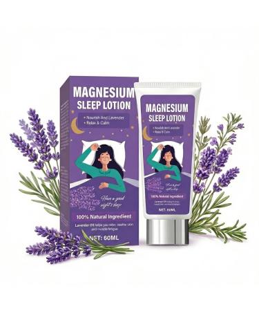 Magnesium Lotion for Kids & Adults Nighttime Magnesium Oil Suppert Rapid Calming Deep Sleep Soothe & Nourish Skin Bedtime & Night