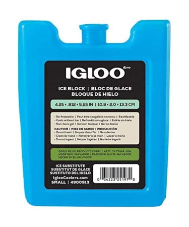 Igloo Reusable Ice Packs for Lunch Boxes or Coolers Small