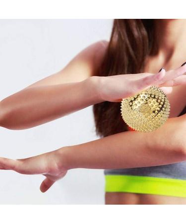 Premium Spike Magnetic Hand Massage Balls - 2 Pairs for Acupressure & Pressure Relief | Spiky Roller Trigger Tools - Buy Online on GoSupps.com