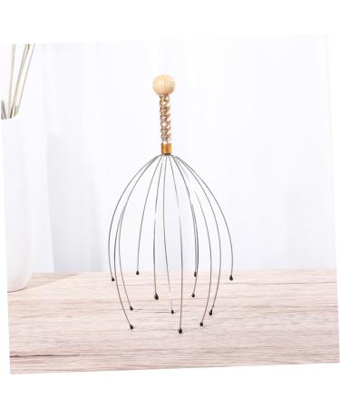 Beaupretty 12-Piece Scalp Care Massager Set | Head Massage Tool & Shampoo Scrubber | Wooden & Steel Hair Brush for Relaxation - Buy Online on GoSupps.com