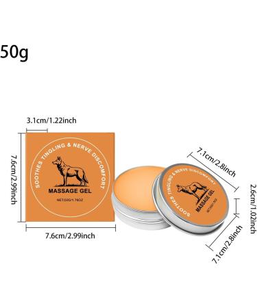 Joint cream 50 g natural care balm for shoulder knee back neck and ankle joint longterm joint care regenerating cream to support muscle tension after training - Buy Online on GoSupps.com