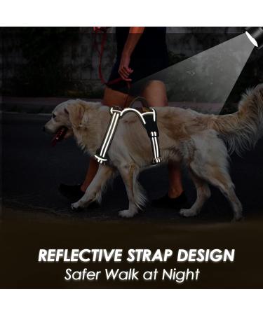 Eyin Adjustable Reflective Dog Harness for Large Dogs - Padded Breathable Design Handle & Front Bracket for Training - XL Camouflage Green (55-83cm Neck 50-94cm Breast) - Buy Online on GoSupps.com
