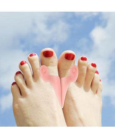 WLLHYF Bunion Cushion Protector - 10 Pcs Washable Gel Shields for Big Toe, Toe Separator for Pain Relief - Buy Online on GoSupps.com