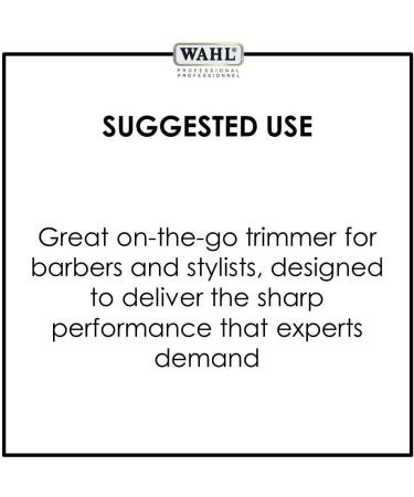 Wahl Professional White Peanut Trimmer/Clipper - Model 56115 - Buy Online on GoSupps.com