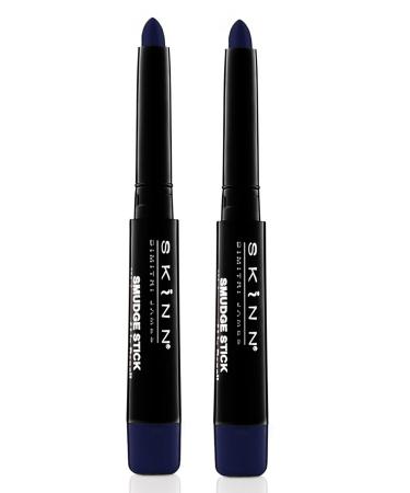 Skinn Cosmetics Smudge Stick for Eyes - Set of 2 Eye Pencils - Royal Indigo (2)