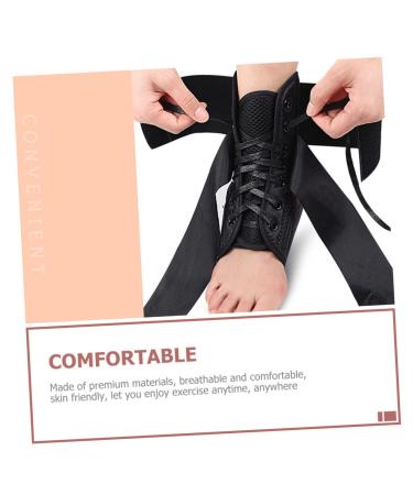 Buy Gatuida Adjustable Ankle Support Brace for Men - Ankle Protection Guard Sports Ankle Sleeve & Sprain Proof Cover (39x20cm Black) - International Shipping Available - Buy Online on GoSupps.com