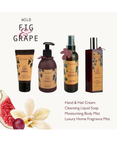 Di Palomo Vegan Wild Fig & Grape Luxury Soap Bar - 100g Moisturising Hand Soap for Ladies & Men - Vegan Skin Care Bar Soap - Buy Online on GoSupps.com