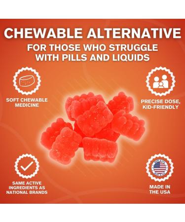 FirstCare Allergy Relief Soft Chews - Diphenhydramine HCI 25 mg for Sneezing Runny Nose & Itchy Eyes | Chewable Allergy Medicine (20 Count) - Fast Symptom Relief Worldwide - Buy Online on GoSupps.com