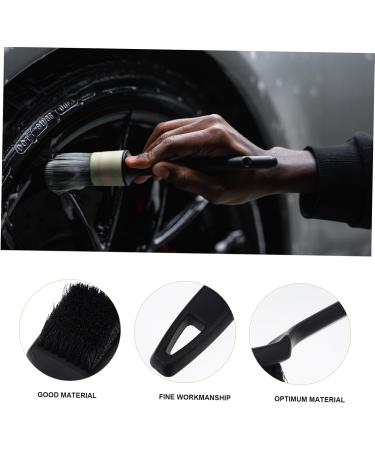 Gleavi 3-Piece Car Panel Brush Set - Tire & Wheel Cleaning Brushes for Detail - Durable Black Hub Brush Kit - Buy Online on GoSupps.com
