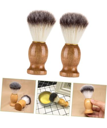 Buy Beaupretty 8-Piece Shaving Brush Set - Men's Razor Soap Brushes & Accessories for Perfect Shaving | Portable Nylon Wool Shaving Tools - Buy Online on GoSupps.com