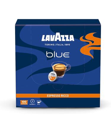 Lavazza Blue Espresso Ricco 100 Coffee Capsules (2) - Buy Online on GoSupps.com