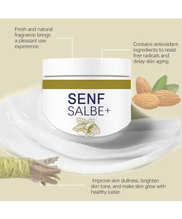 Cream For Body Body Lotion Body Moisturizing Skin Care Cream Mustard Ointment Intense Healing Body Cream Non-Greasy Moisturizer For Dry Skin Mustard Cream With Deep Nourishing Ser um - Buy Online on GoSupps.com