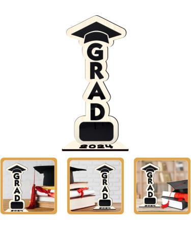 Ciieeo 2024 Graduation Party Decorations | Elegant Wooden Decor & Props for Your Celebration - Buy Online on GoSupps.com