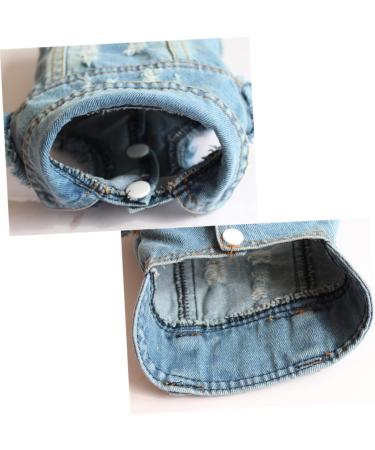 Frcolor Denim Vest for Dogs - Stylish Sun Protection & Winter Dress | Tank Tops & Muscle Shirts for Small Pets - Buy Online on GoSupps.com