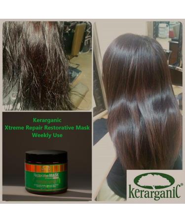 Kerarganic Restorative Mask Repair 473ml - Deep Conditioning Treatment for Damaged Hair | International Shipping Available - Buy Online on GoSupps.com