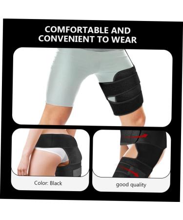 FRCOLOR Thigh Sleeve Brace - Adjustable Protective Equipment for Hip Support & Stabilizer - SBR Material One Size Fits All - Buy Online on GoSupps.com