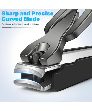 2024 Novelty Nail Clipper with Catcher - Mens Women Gifts Christmas Presents Stocking Fillers for Dad Mess Free Fingernail Clippers Secret Santa Novelty Gifts for Men Him Who Have Everything - Buy Online on GoSupps.com