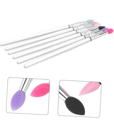 FOMIYES 12 PCS Eye shadow brush gel eyeliner brush silicone lip brush makeup applicator eye crease brush - Buy Online on GoSupps.com