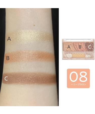  Cezanne Cezanne Tone-up Eyeshadow - 08Honey Brown - Buy Online on GoSupps.com