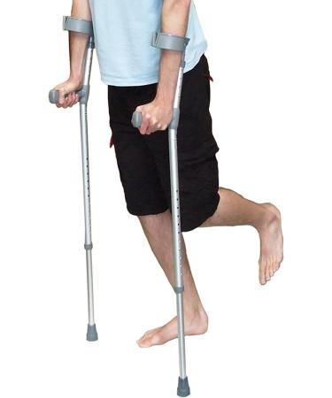 Quantum Leap Pack of Two 17-19mm Heavy Duty Rubber Ferrules Added Metal Washer for Extra Strength Crutch Tips Walking Stick Feet - Walking Stick Rubber Tips (19mm Grey) 19mm Grey Crutch - Buy Online on GoSupps.com