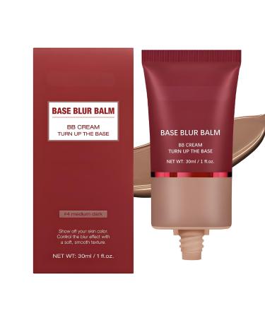 SONGVISON Blur Balm Base: Lightweight matte BB cream with buildable full coverage for instant radiance and flawless makeup hypoallergenic oil-free formula long-lasting all-day wear