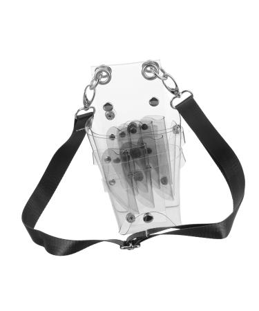 Fomiyes pocket for hair scissors salon shear belt bag belt bag scissors pocket-haired hairdressing bag belt for salon tools hairdressing pocket path pvc messenger medium
