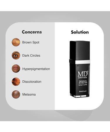 MD Factor Ultimate Anti-Aging Cream | Anti-Wrinkle & Skin Brightening | Peptides for Hydration Collagen Boost & Skin Whitening - Shop Internationally - Buy Online on GoSupps.com