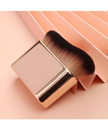 MYHOGOOD Tanning Brush Self Tan Brush Blend & Blur Tan Brush Applicator for Face Body Leg Makeup Cream Powder Liquid Tan Brush Body for Kabuki Foundation Blusher Shadow Bronzer-Rose Gold - Buy Online on GoSupps.com