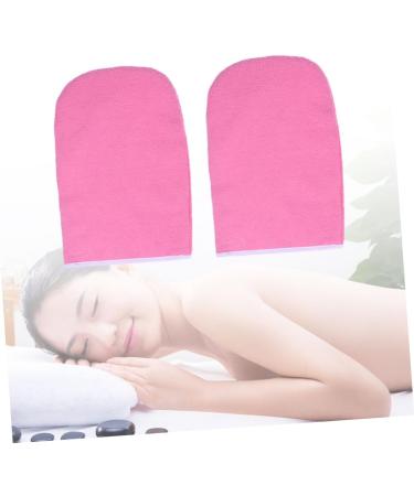 Ipetboom 2 Pairs Paraffin Wax Gloves Bath Treatment Mitt Insulated Gloves Hand Spa Cover Hand Treatment Mitts Pink Cosmetic Cotton Gloves - Buy Online on GoSupps.com
