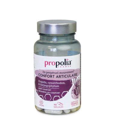 PROPOLIA - Joint comfort - Joints - Mobility - Cartilage & Bones - Propolis, Rose hips & Harpagophytum - Food supplement- Made in France - 90 capsules - 1 month