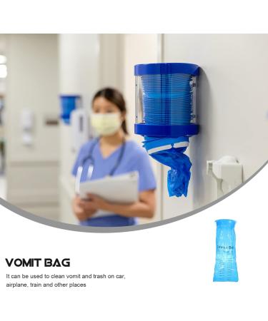 Healvian Vomit Bags - 25pcs Leak Resistant Emesis Bags for Nausea Relief | Portable Barf Bags for Car Travel & Pregnant Women - Buy Online on GoSupps.com