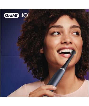 Oral-B iO5 Electric Toothbrush with Black + Toothbrush Heads Pack of 4 Counts Black + Refills - Buy Online on GoSupps.com