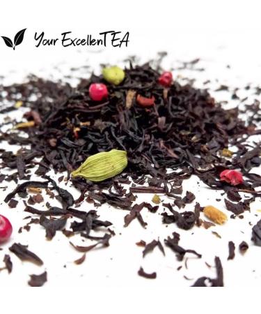 Earl Grey Spicy Black Loose Leaf Tea | Real Bergamot Oil | 100g Resealable Pouch - Buy Online on GoSupps.com