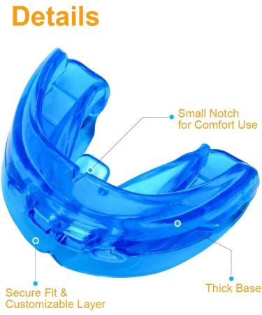 Coolrunner Double Braces Mouth Guard - Youth & Adult Sports Mouthguard for Teeth Protection | Ideal for Athletes - Buy Online on GoSupps.com