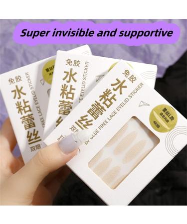 Waterproof Slip-Float Double Eyelid Lifting Tapes - 24h Stripes for Instant Eyelid Enhancement - Buy Online on GoSupps.com